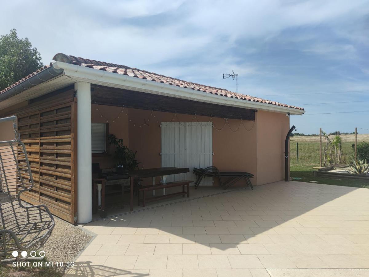 Les Bulles Du Font Blanque Villa Campsas ภายนอก รูปภาพ