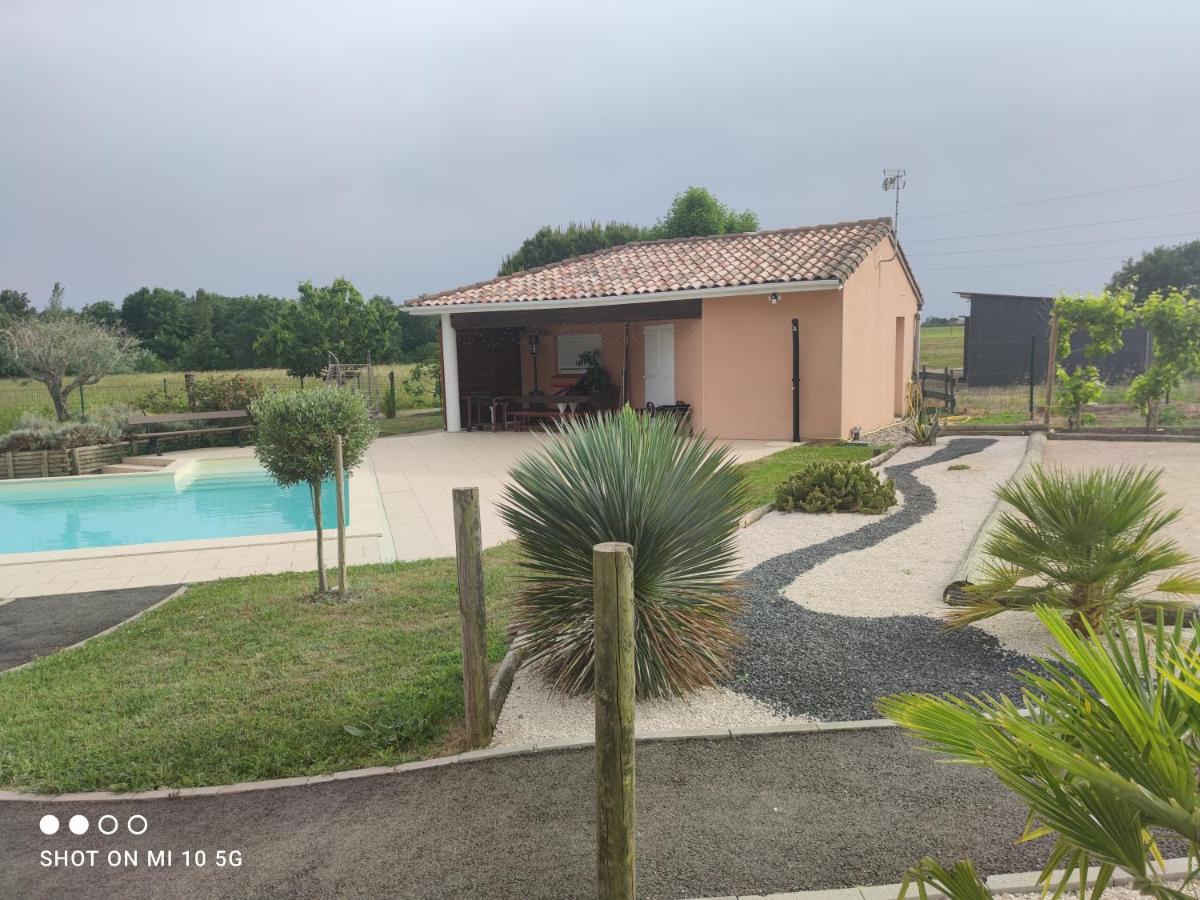 Les Bulles Du Font Blanque Villa Campsas ภายนอก รูปภาพ