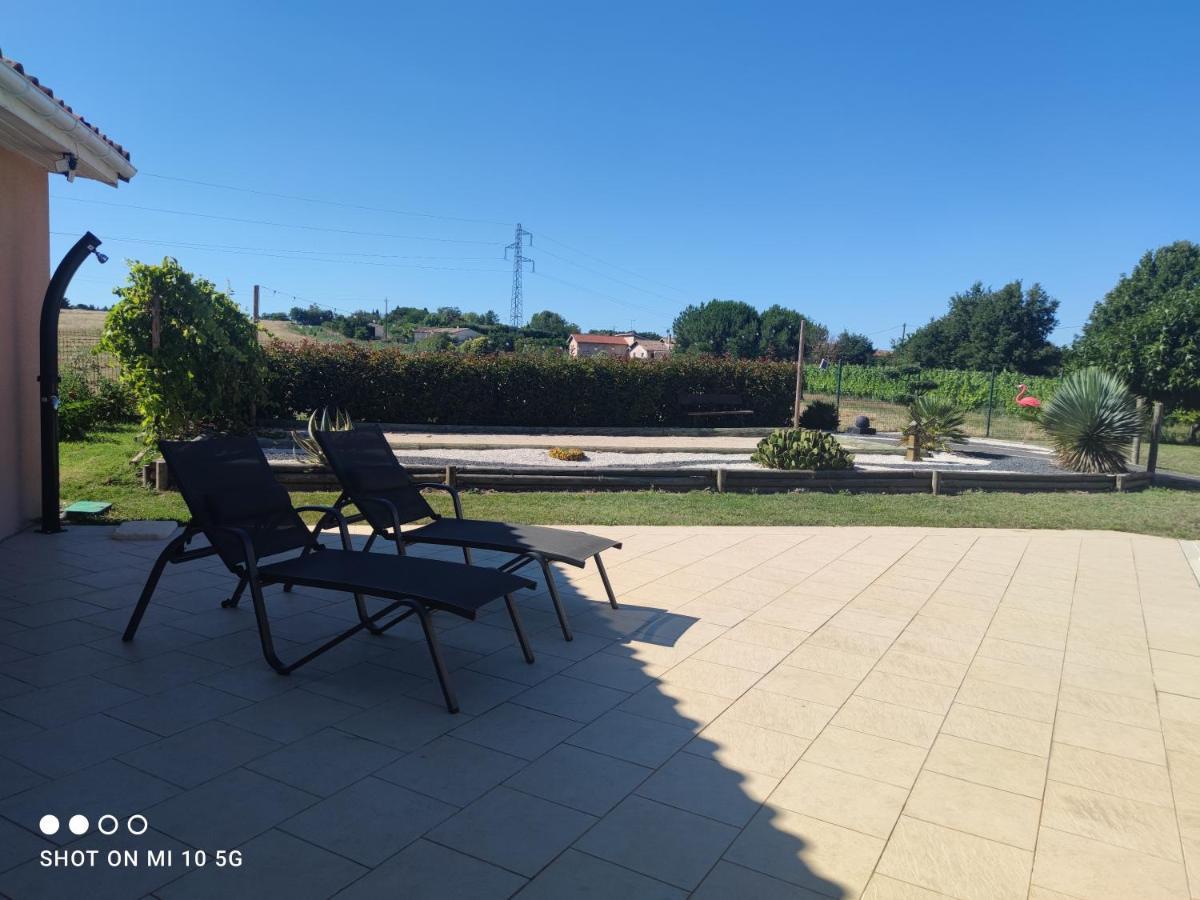 Les Bulles Du Font Blanque Villa Campsas ภายนอก รูปภาพ