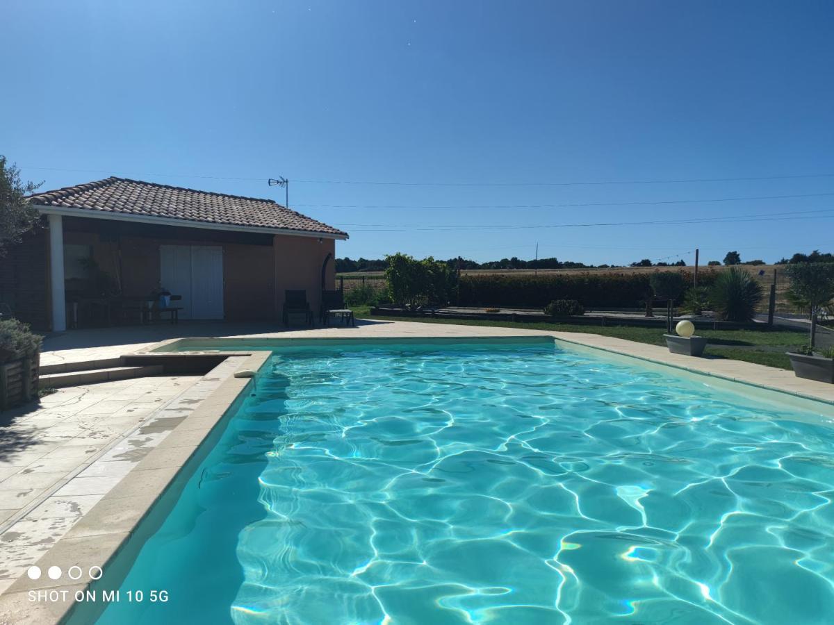 Les Bulles Du Font Blanque Villa Campsas ภายนอก รูปภาพ